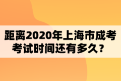 距離2020年上海市成考考試時間還有多久？